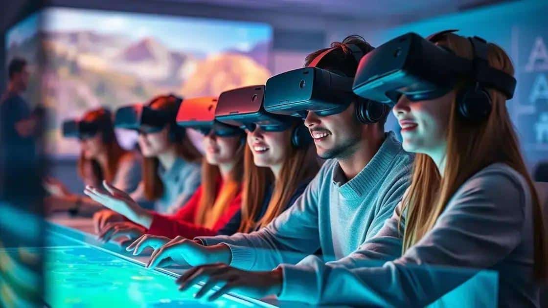 Benefits of immersive education experiences