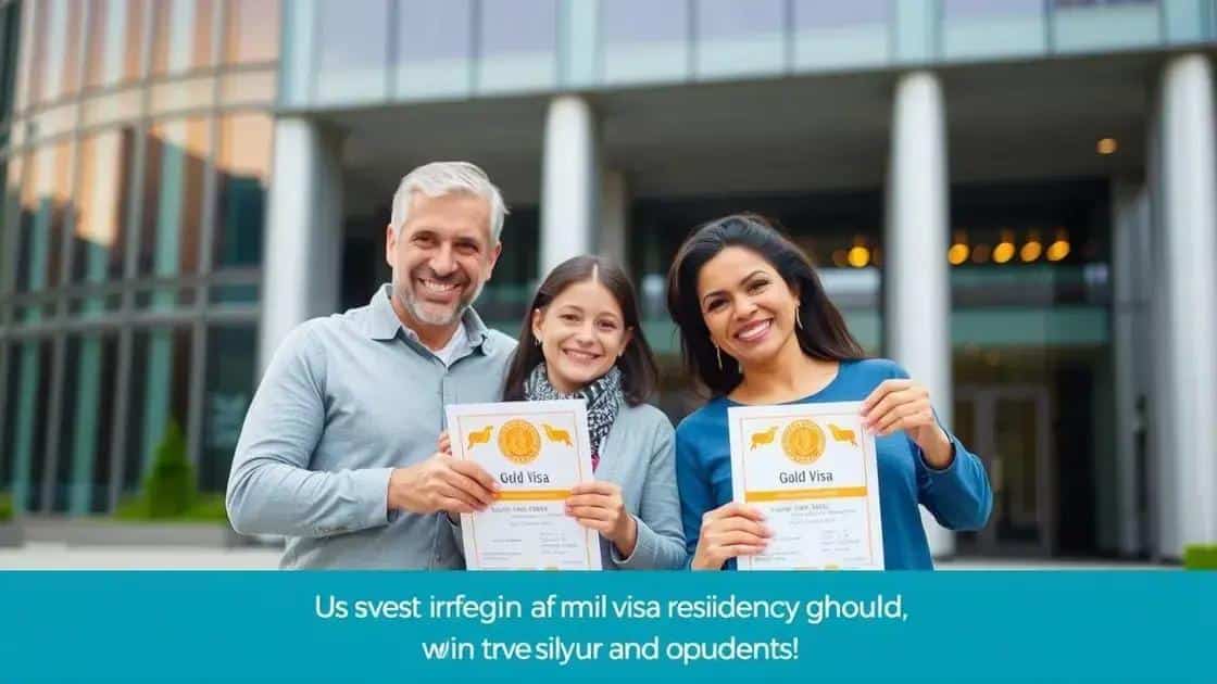 Benefits of the Gold Visa for residency