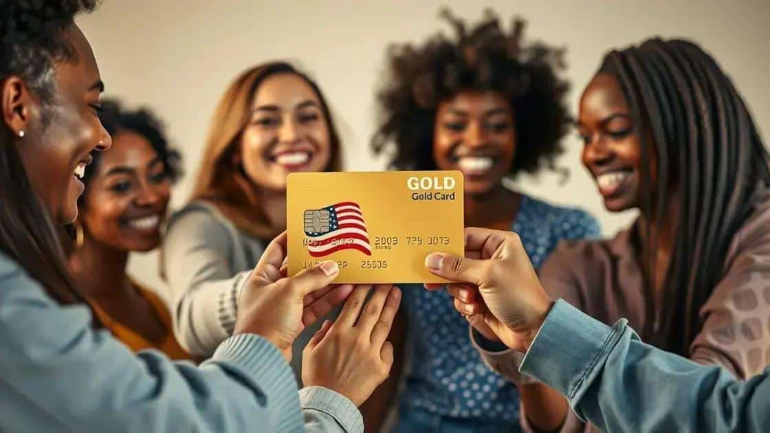 The significance of a Gold USA Card