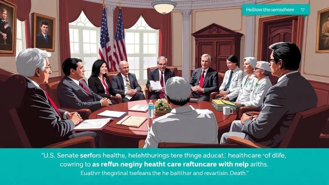 Key players in the reform debate