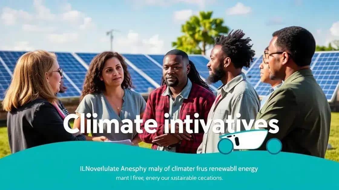 Key climate change initiatives planned for 2025