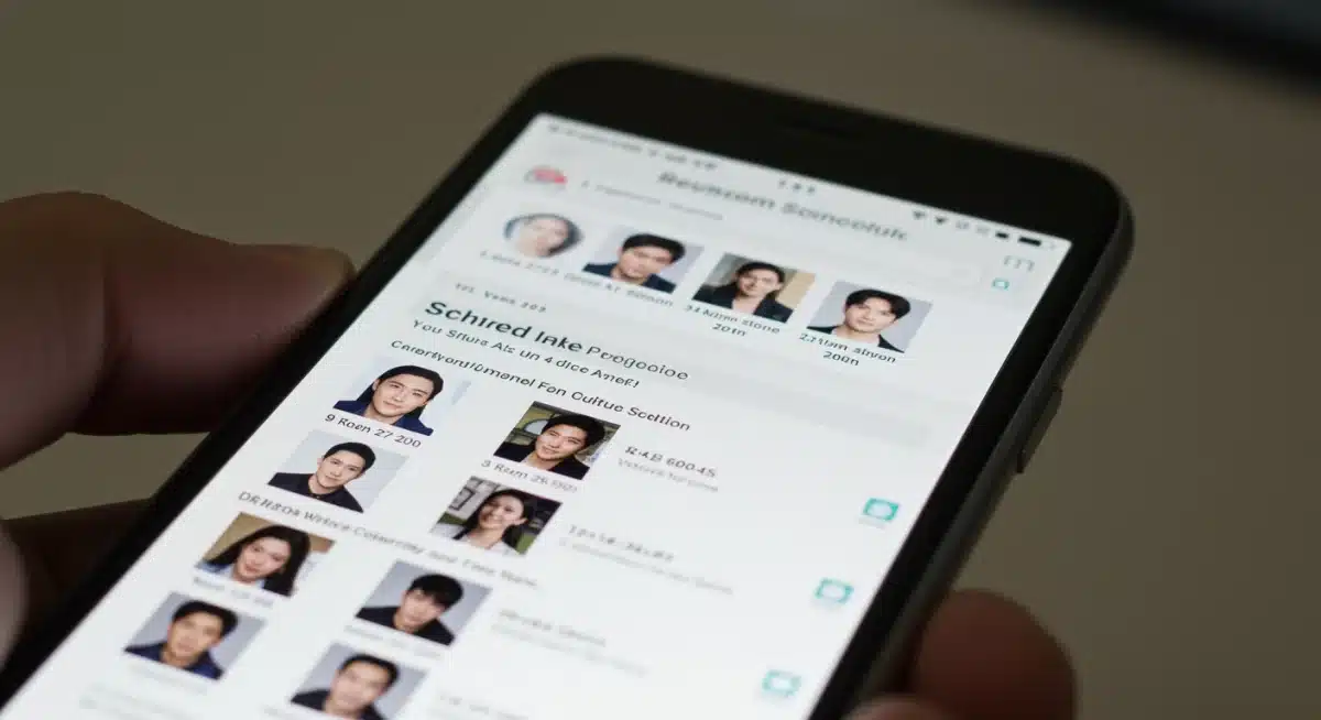 Smartphone displaying updated U.S. fan convention schedule for Asian drama stars
