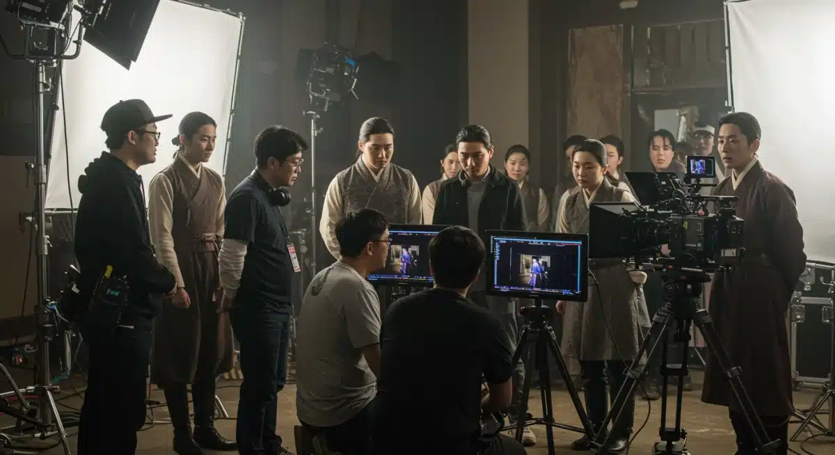 Behind the scenes of K-Drama production with director and crew