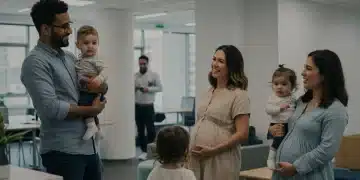 Parents celebrating new parental leave policies in 2026