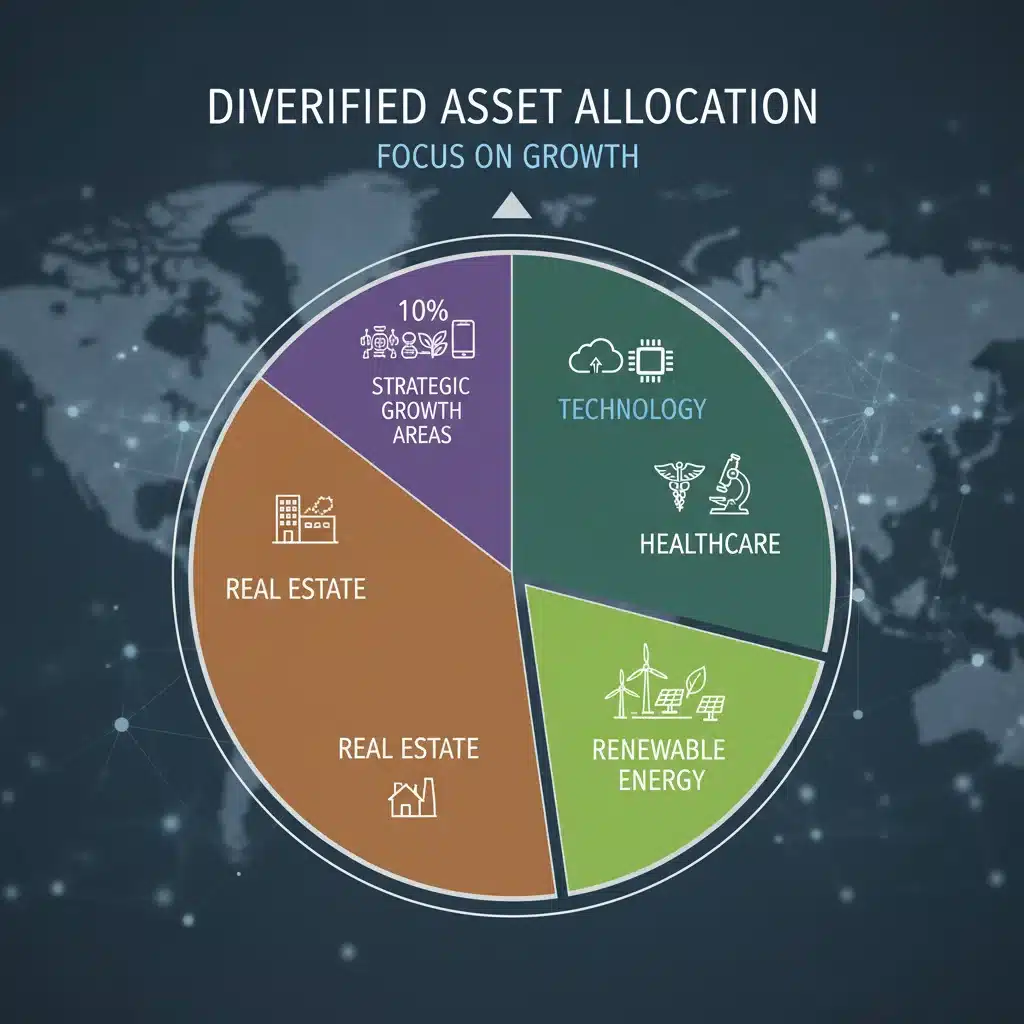 Diversified Investment Portfolio Allocation for Growth