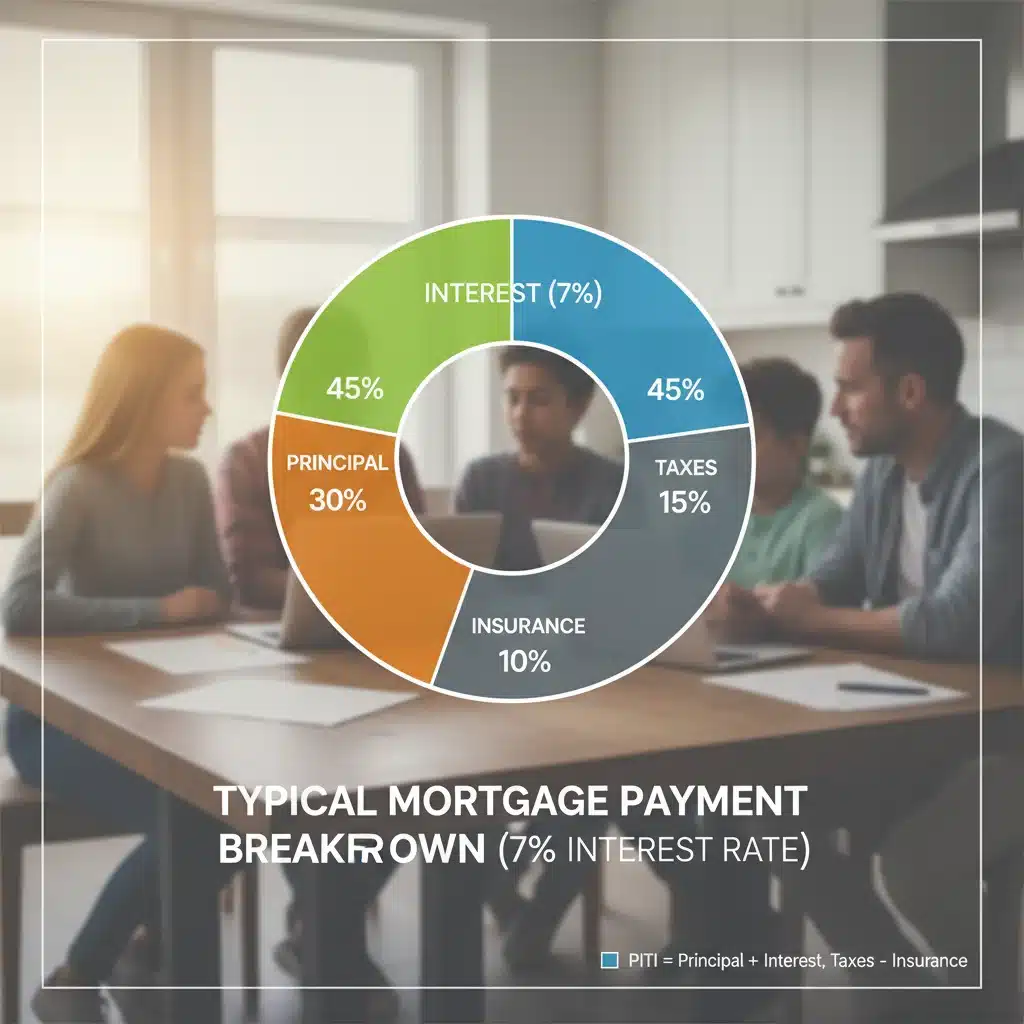 Mortgage payment breakdown 7 percent interest rate